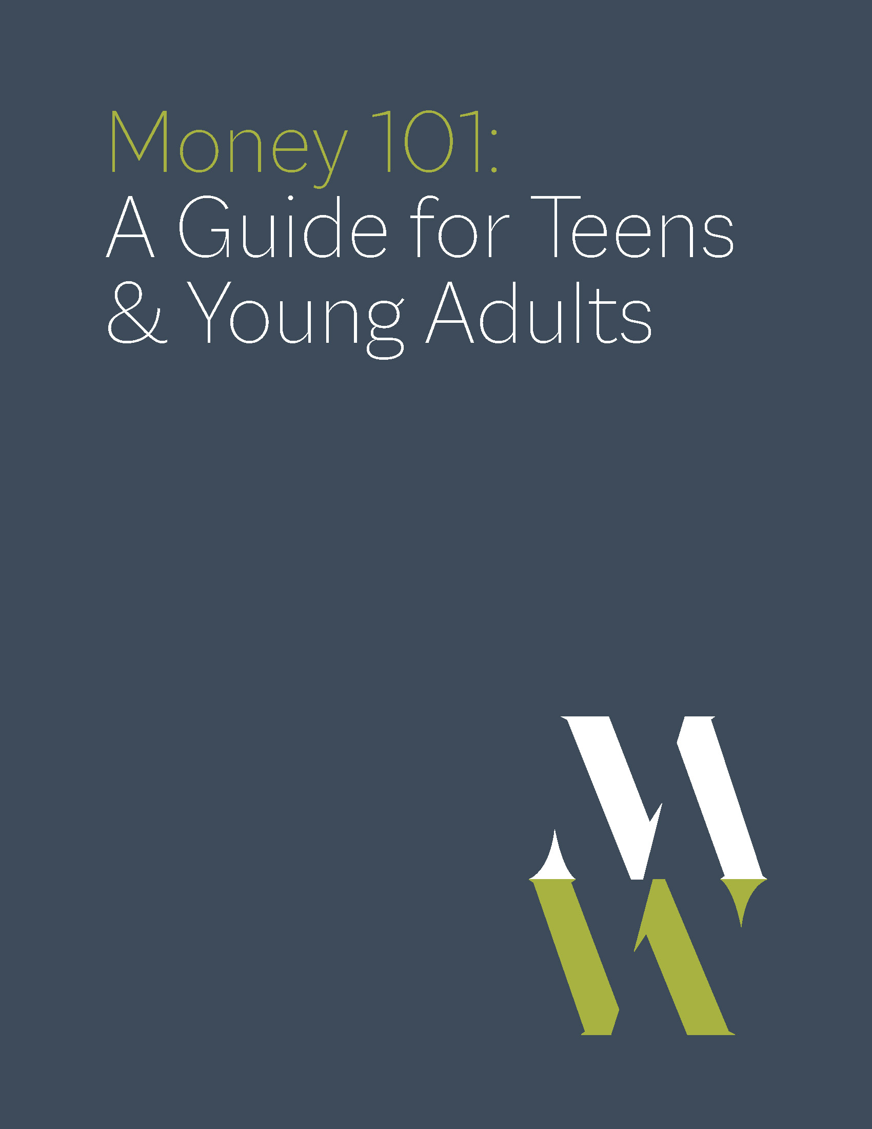 Money 101: A Guide for Teens and Young Adults