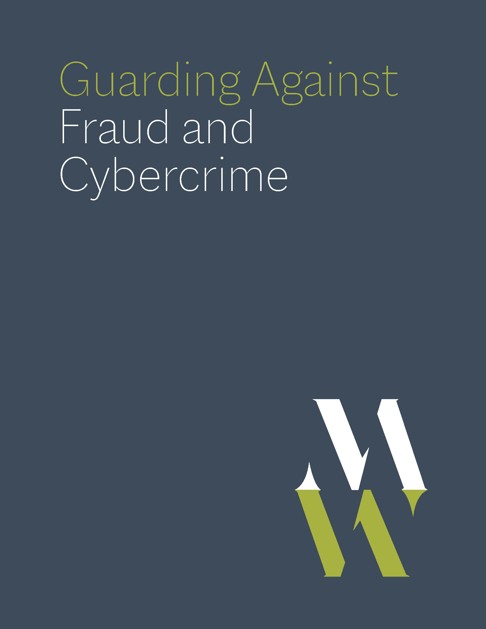 Guarding Against Fraud and Cybercrime Guide Cover